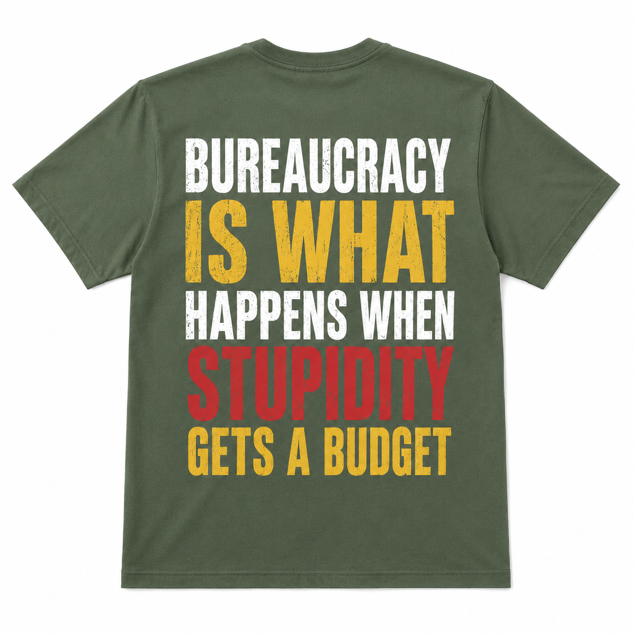 Bureaucracy Gets a Budget Funny Political T-Shirt