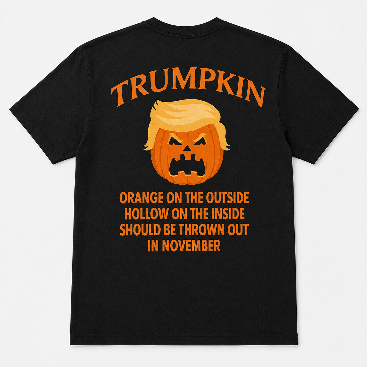 Trumpkin Anti-Trump Halloween Political T-Shirt