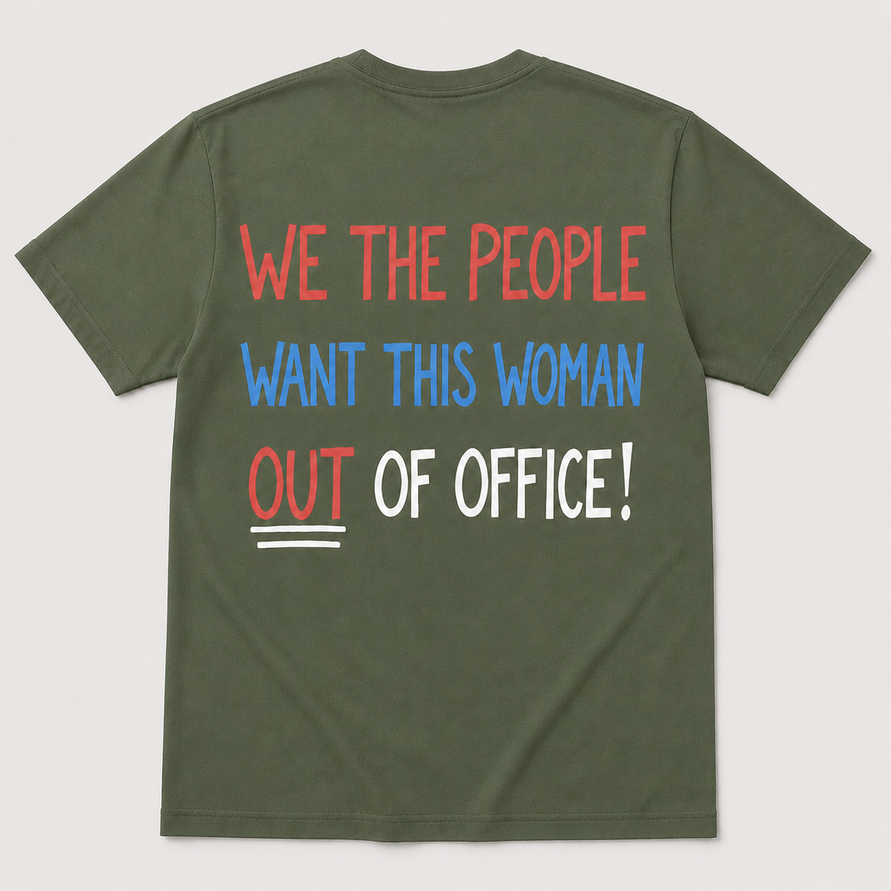 We the People Want This Woman Out of Office Political T-Shirt