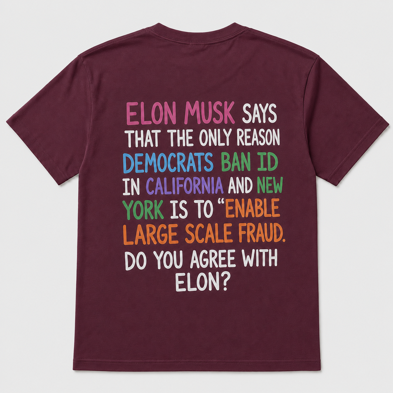 Do You Agree With Elon? Political Statement T-Shirt