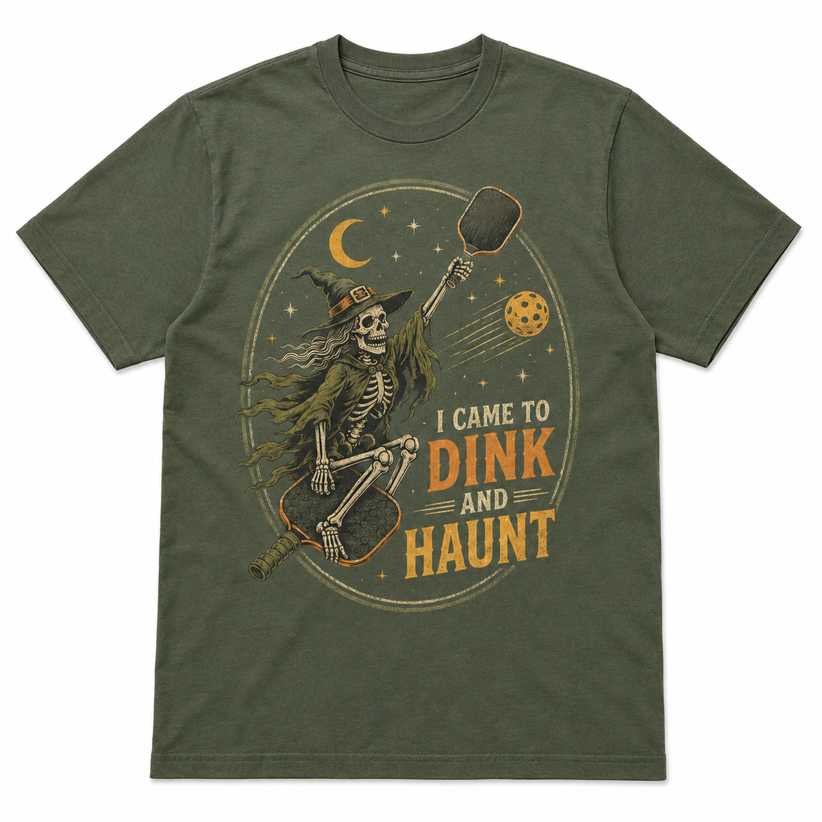 I Came to Dink and Haunt Pickleball Halloween Shirt