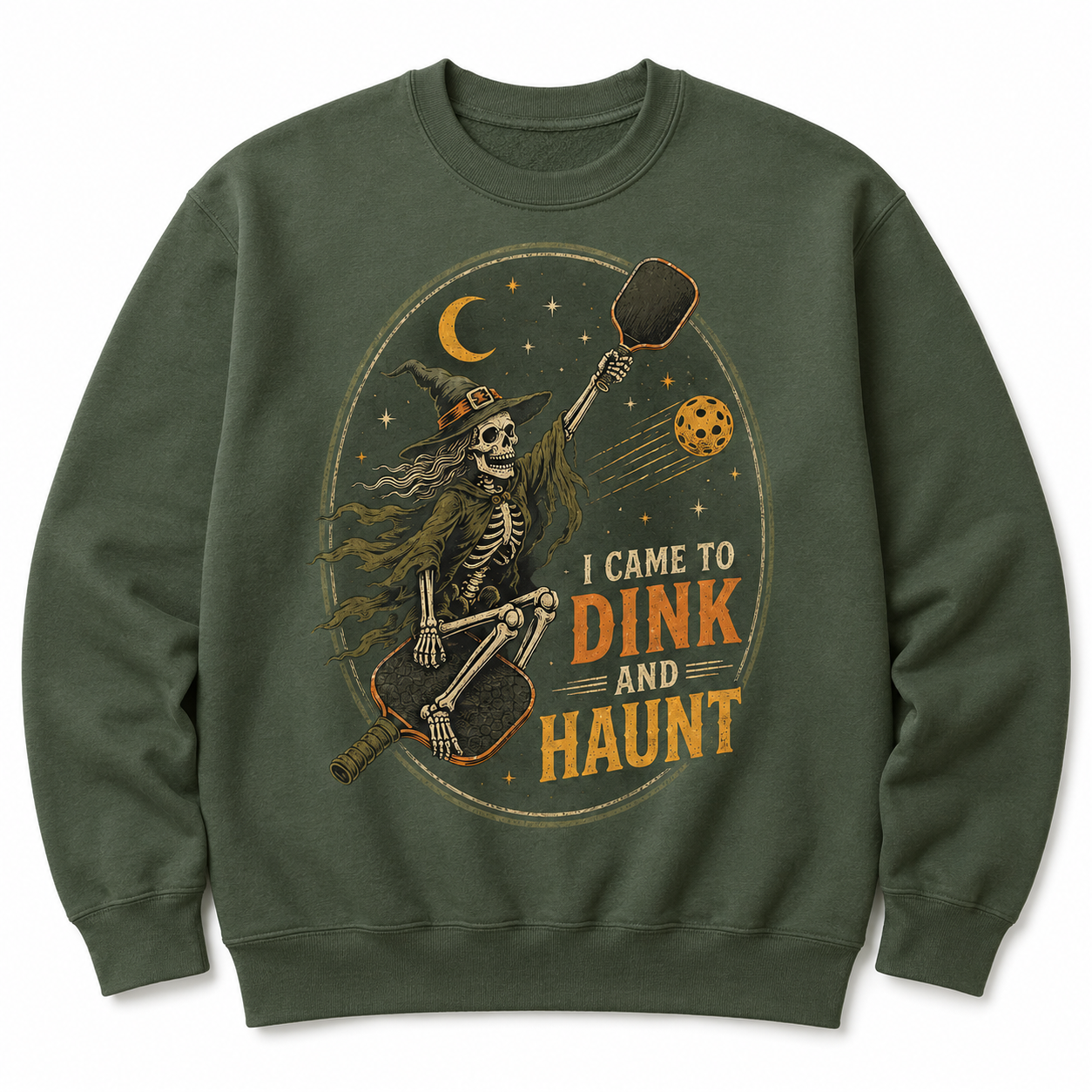 I Came to Dink and Haunt Pickleball Halloween Shirt