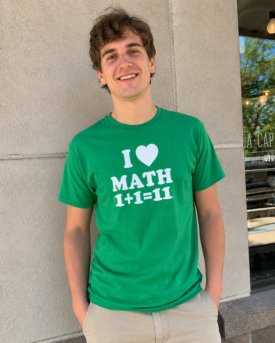 I Love Math 1+1=11 Shirt – Funny Math Teacher & Nerd Graphic Tee