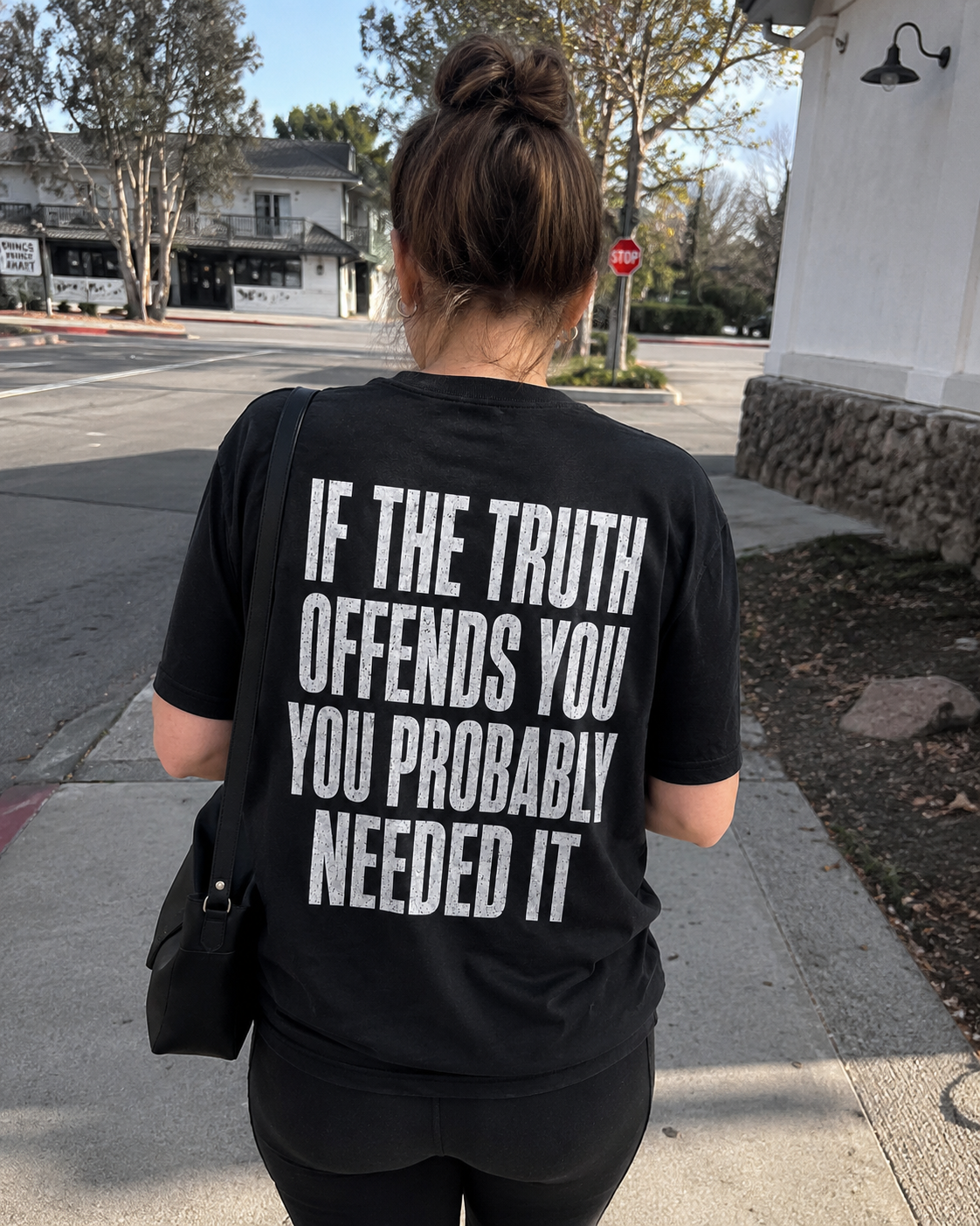 If the Truth Offends You Funny Statement T-Shirt