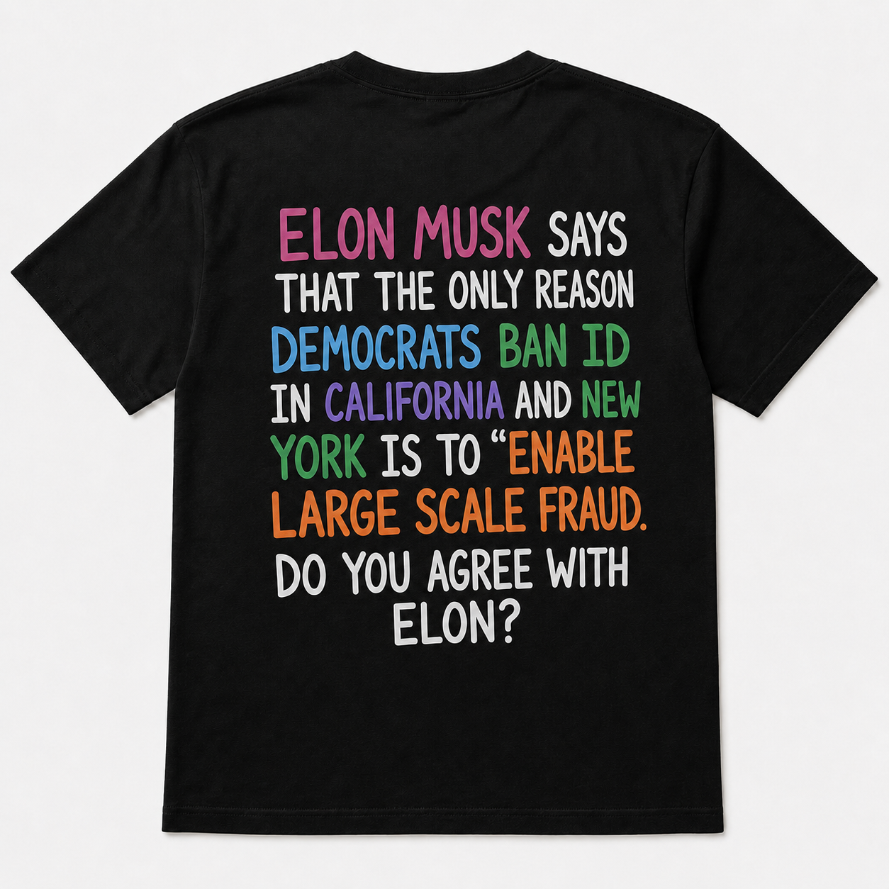 Do You Agree With Elon? Political Statement T-Shirt