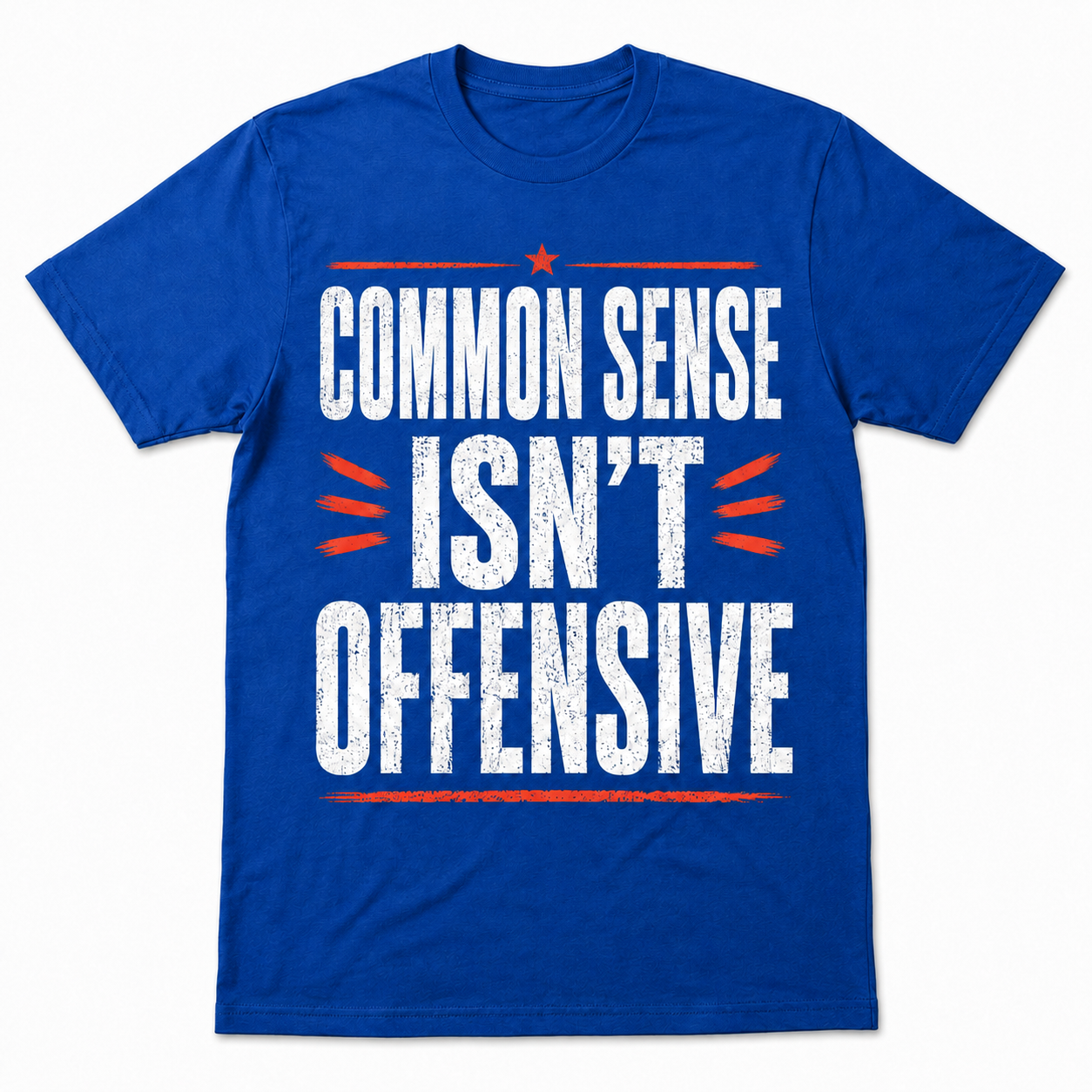 Common Sense Isn’t Offensive – Funny Sarcastic Graphic T-Shirt