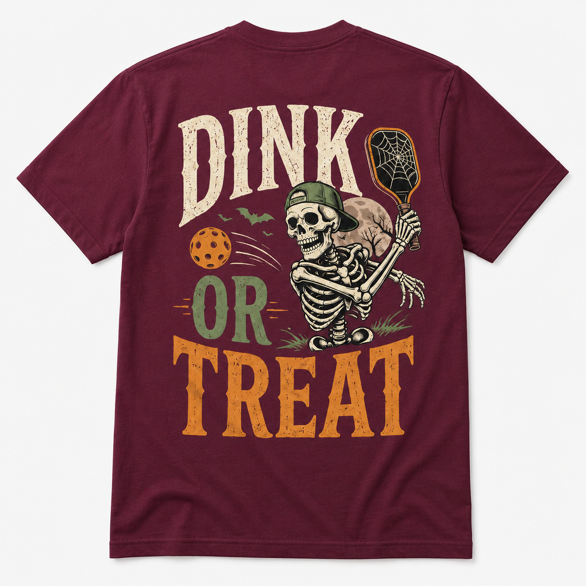 Dink or Treat Halloween Pickleball T-Shirt