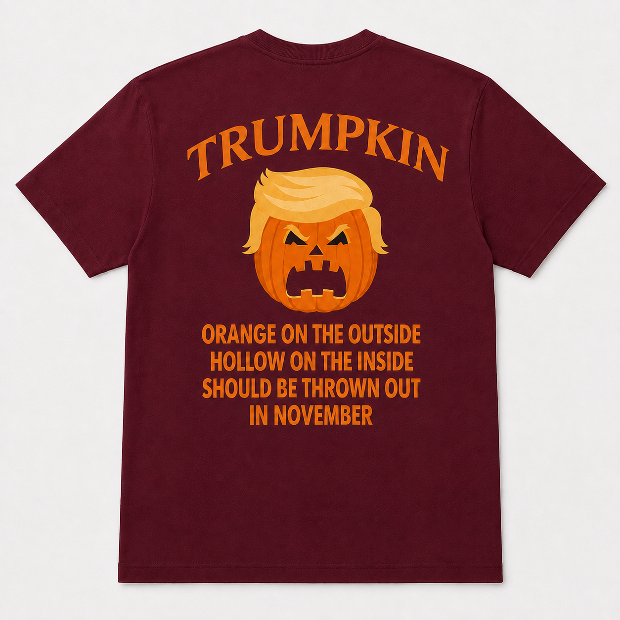 Trumpkin Anti-Trump Halloween Political T-Shirt