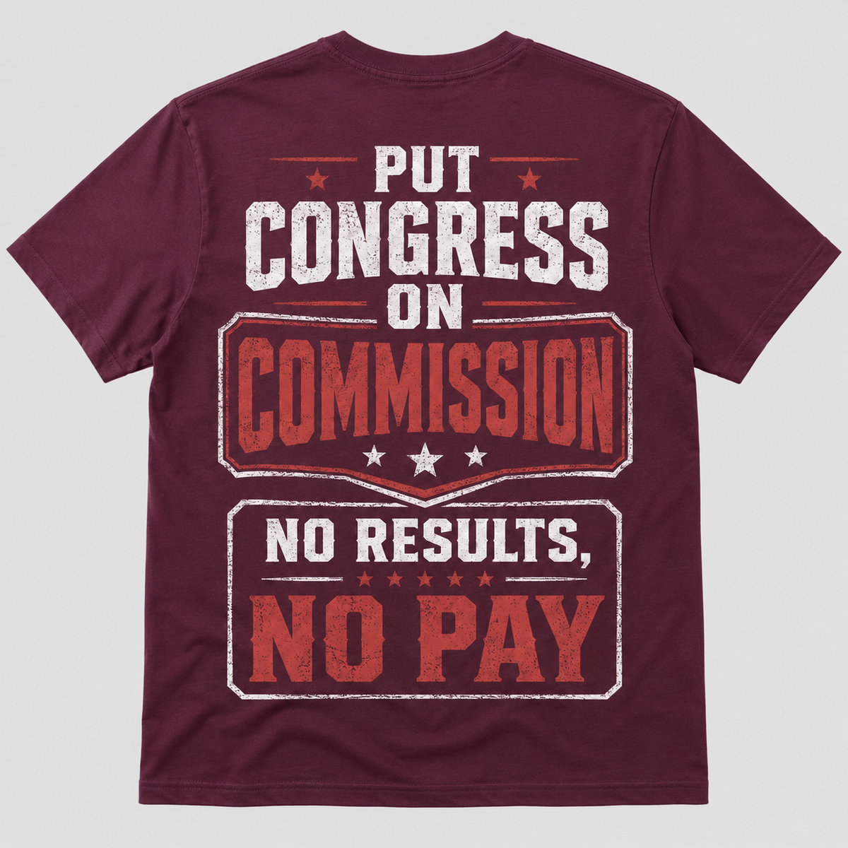 Put Congress on Commission Funny T-Shirt